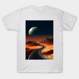 Into the Galactic Unknown - Vintage Art T-Shirt